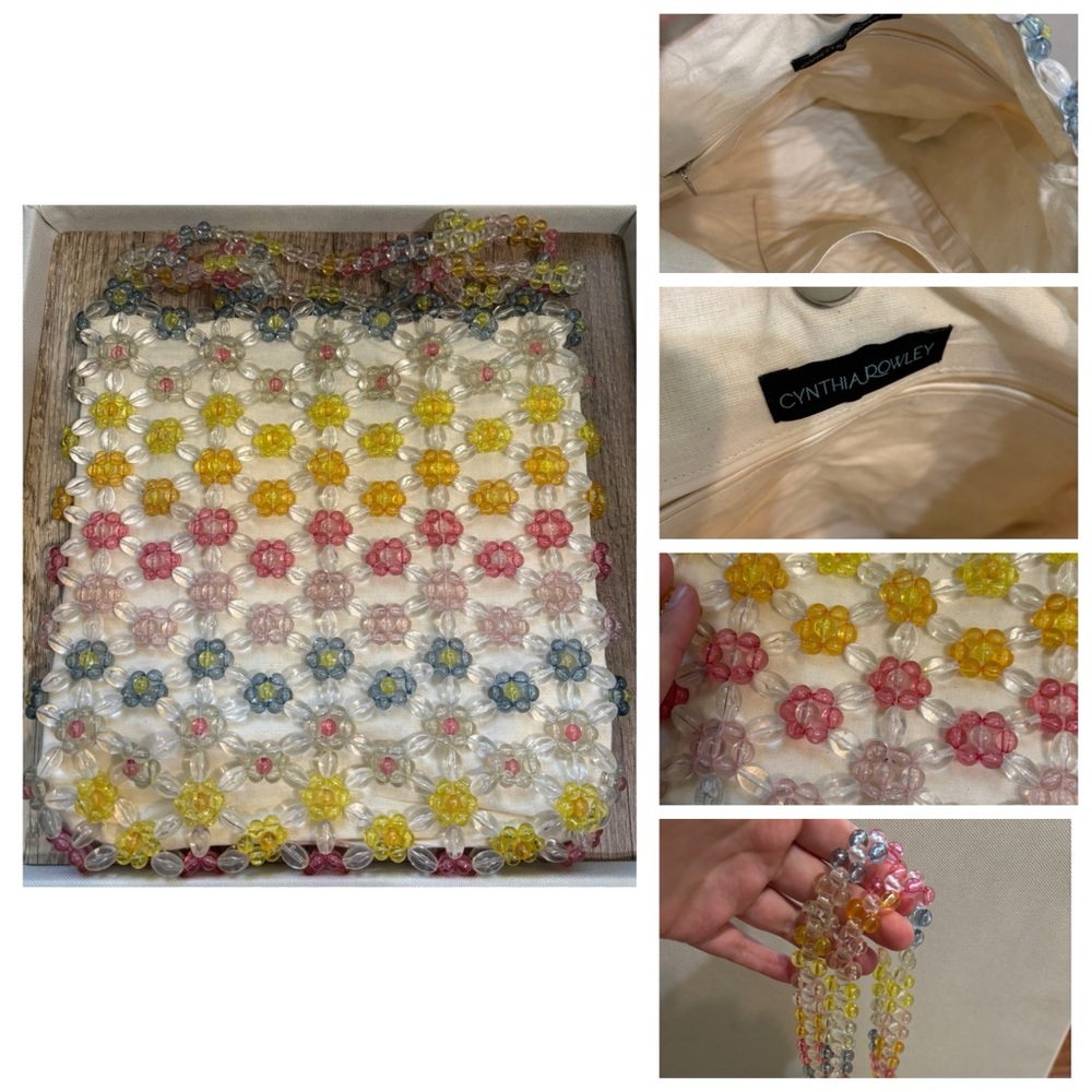 NWOT Cynthia Rowley Beaded Bag
